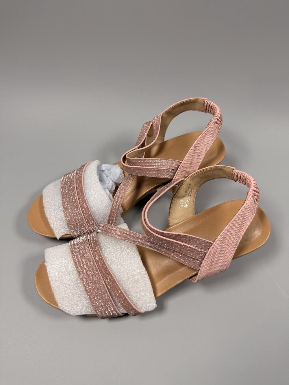 Womens Fashion Summer Open Toe Ankle Strap Platform Wedge Sandals Size 10